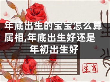 年底出生的宝宝怎么算属相,年底出生好还是年初出生好