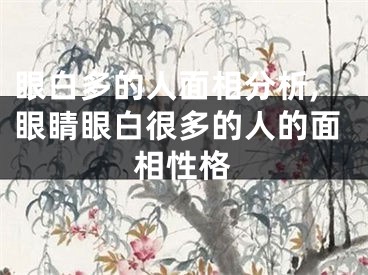 眼白多的人面相分析,眼睛眼白很多的人的面相性格