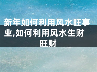 新年如何利用风水旺事业,如何利用风水生财旺财