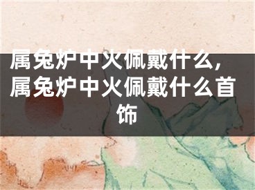 属兔炉中火佩戴什么,属兔炉中火佩戴什么首饰