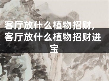 客厅放什么植物招财,客厅放什么植物招财进宝