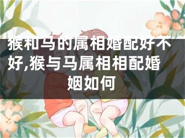 猴和马的属相婚配好不好,猴与马属相相配婚姻如何