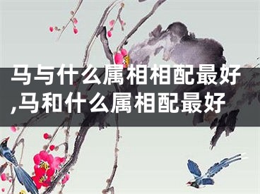 马与什么属相相配最好,马和什么属相配最好