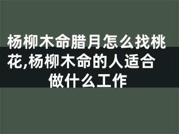 杨柳木命腊月怎么找桃花,杨柳木命的人适合做什么工作