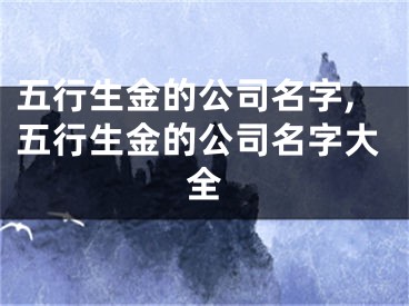 五行生金的公司名字,五行生金的公司名字大全