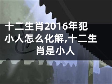 十二生肖2016年犯小人怎么化解,十二生肖是小人