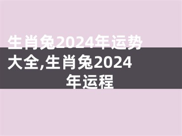 生肖兔2024年运势大全,生肖兔2024年运程