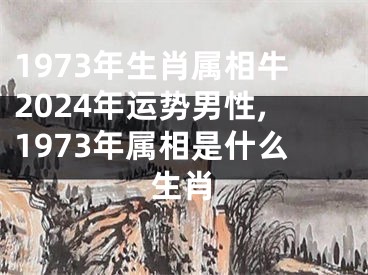 1973年生肖属相牛2024年运势男性,1973年属相是什么生肖