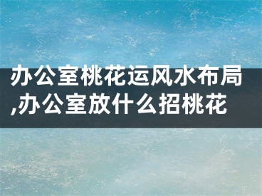 办公室桃花运风水布局,办公室放什么招桃花