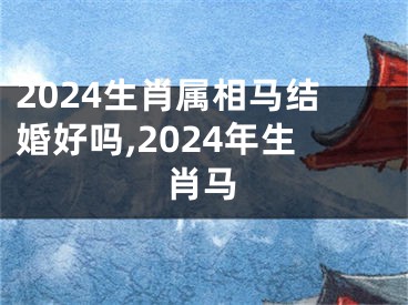 2024生肖属相马结婚好吗,2024年生肖马