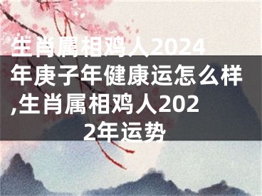 生肖属相鸡人2024年庚子年健康运怎么样,生肖属相鸡人2022年运势