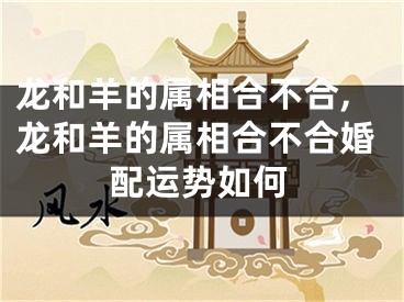 龙和羊的属相合不合,龙和羊的属相合不合婚配运势如何