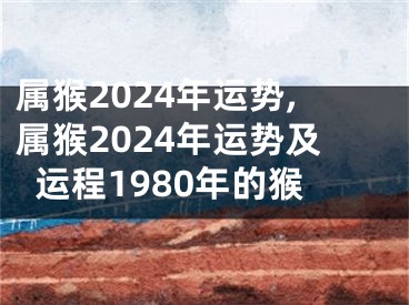 属猴2024年运势,属猴2024年运势及运程1980年的猴