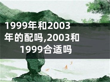 1999年和2003年的配吗,2003和1999合适吗