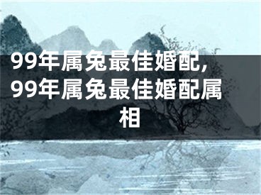 99年属兔最佳婚配,99年属兔最佳婚配属相