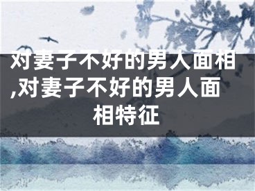 对妻子不好的男人面相,对妻子不好的男人面相特征