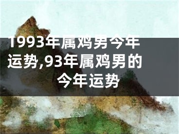 1993年属鸡男今年运势,93年属鸡男的今年运势