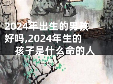 2024年出生的男孩好吗,2024年生的孩子是什么命的人