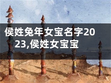 侯姓兔年女宝名字2023,侯姓女宝宝