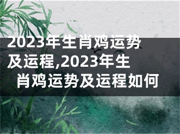 2023年生肖鸡运势及运程,2023年生肖鸡运势及运程如何