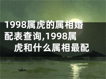 1998属虎的属相婚配表查询,1998属虎和什么属相最配