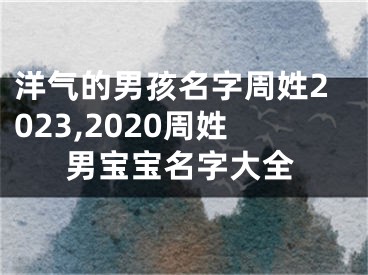 洋气的男孩名字周姓2023,2020周姓男宝宝名字大全