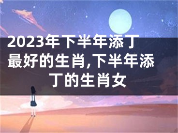 2023年下半年添丁最好的生肖,下半年添丁的生肖女