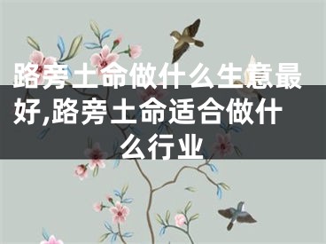 路旁土命做什么生意最好,路旁土命适合做什么行业