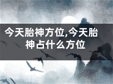 今天胎神方位,今天胎神占什么方位