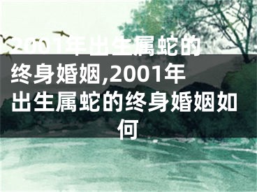 2001年出生属蛇的终身婚姻,2001年出生属蛇的终身婚姻如何