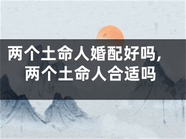 两个土命人婚配好吗,两个土命人合适吗