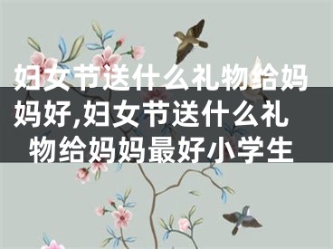 妇女节送什么礼物给妈妈好,妇女节送什么礼物给妈妈最好小学生