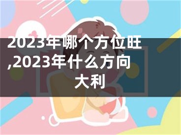 2023年哪个方位旺,2023年什么方向大利