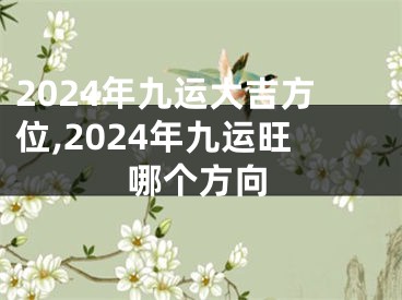 2024年九运大吉方位,2024年九运旺哪个方向