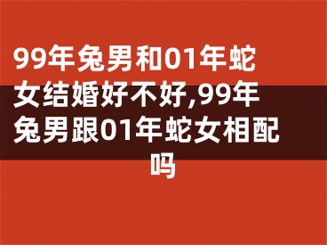 99年兔男和01年蛇女结婚好不好,99年兔男跟01年蛇女相配吗