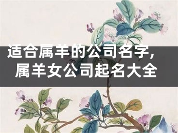 适合属羊的公司名字,属羊女公司起名大全