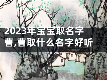 2023年宝宝取名字曹,曹取什么名字好听