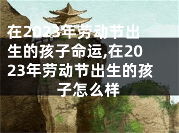 在2023年劳动节出生的孩子命运,在2023年劳动节出生的孩子怎么样