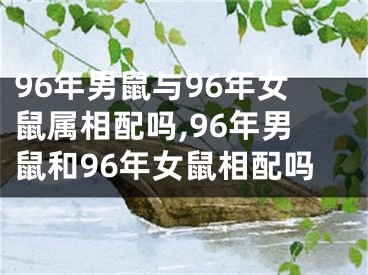 96年男鼠与96年女鼠属相配吗,96年男鼠和96年女鼠相配吗