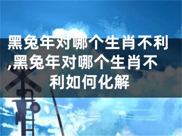 黑兔年对哪个生肖不利,黑兔年对哪个生肖不利如何化解