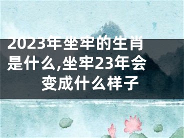 2023年坐牢的生肖是什么,坐牢23年会变成什么样子