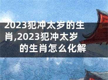 2023犯冲太岁的生肖,2023犯冲太岁的生肖怎么化解