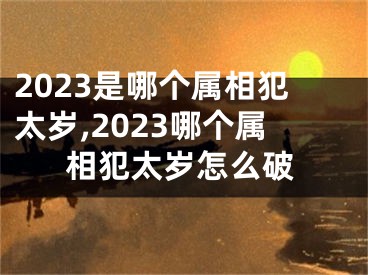 2023是哪个属相犯太岁,2023哪个属相犯太岁怎么破