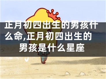 正月初四出生的男孩什么命,正月初四出生的男孩是什么星座