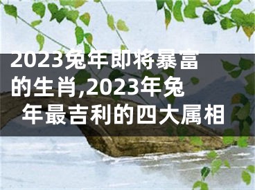 2023兔年即将暴富的生肖,2023年兔年最吉利的四大属相