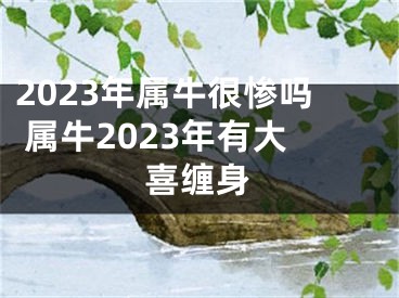 2023年属牛很惨吗 属牛2023年有大喜缠身