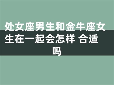 处女座男生和金牛座女生在一起会怎样 合适吗