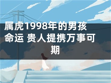 属虎1998年的男孩命运 贵人提携万事可期