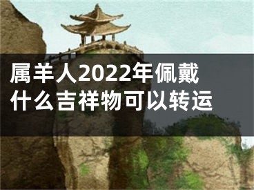 属羊人2022年佩戴什么吉祥物可以转运 