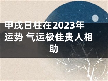 甲戌日柱在2023年运势 气运极佳贵人相助